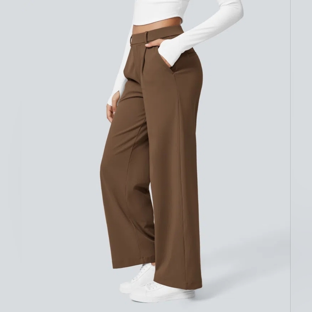 Halara Flex™ High Waisted Pocket Straight Leg Work Pants